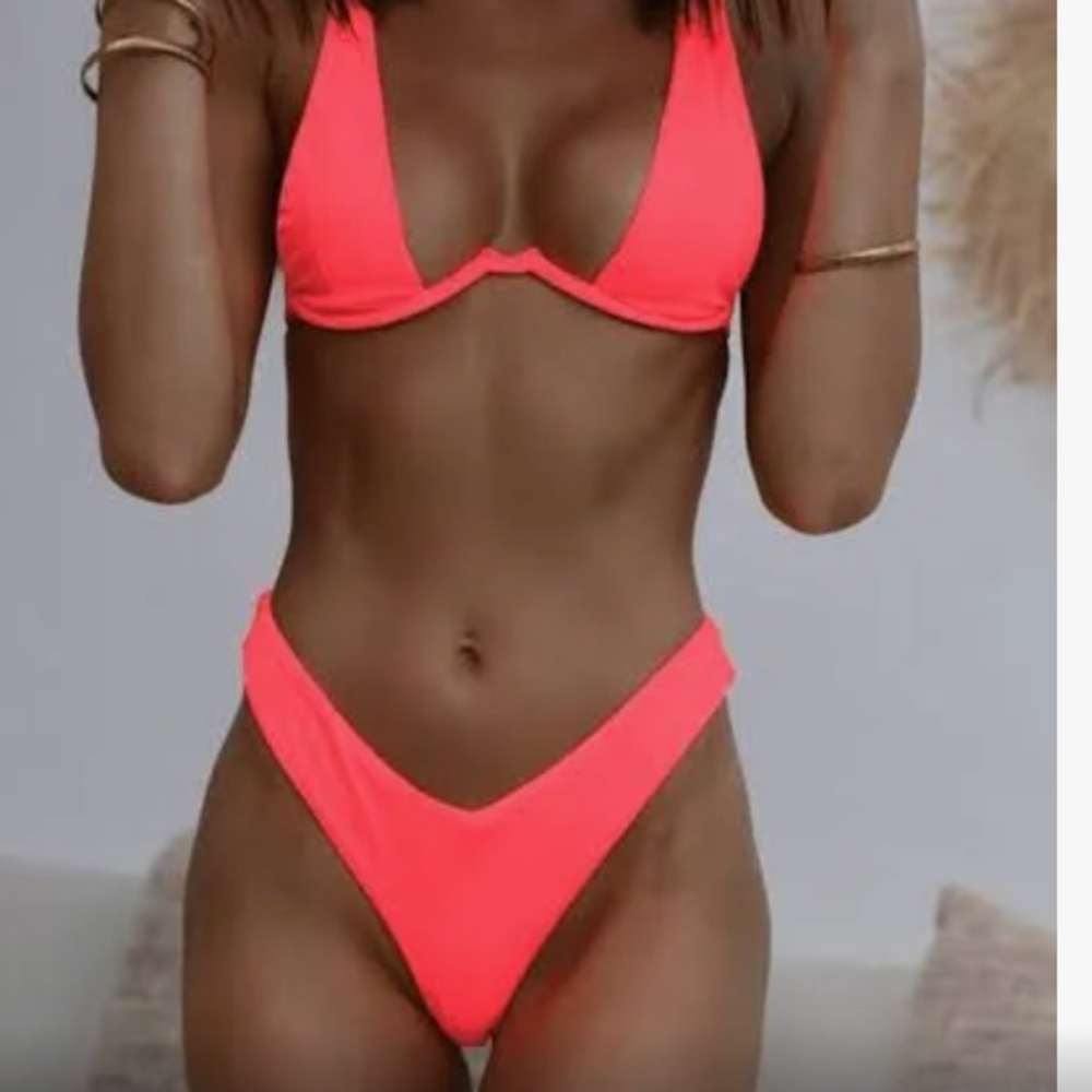 Plumeria coral set